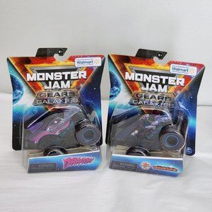Monster Jam Gears Galaxies Dragon Walmart Exclusive Diecast Monster Trucks Lot